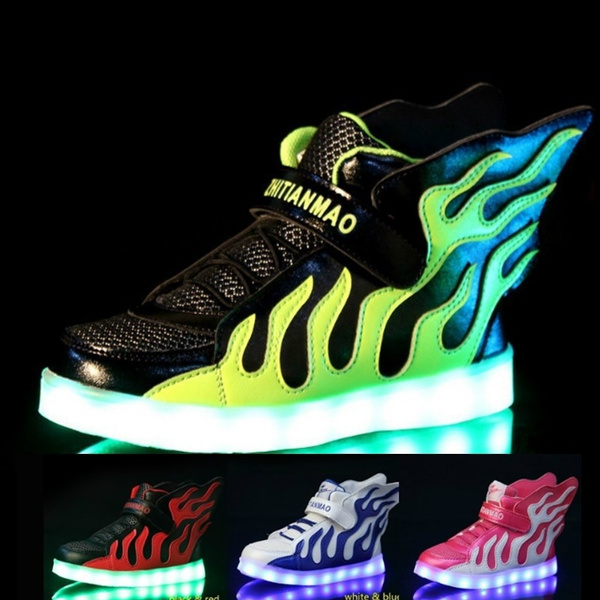 9 Best LED Shoes for Kids That Light Up the Night | Glow shoes, Led shoes, Kid  shoes